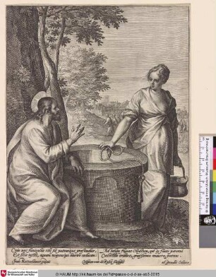 [Jesus und die Samariterin; Christ and the woman of Samaria; Jésus et la Samaritaine]