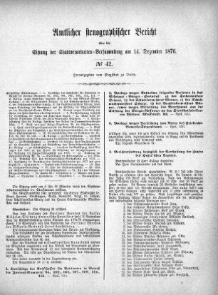 No. 42, 14. Dezember 1876