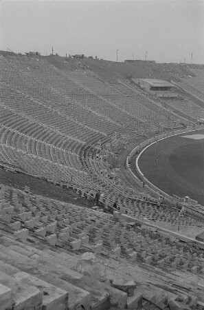 Baustelle des Leipziger Zentralstadions