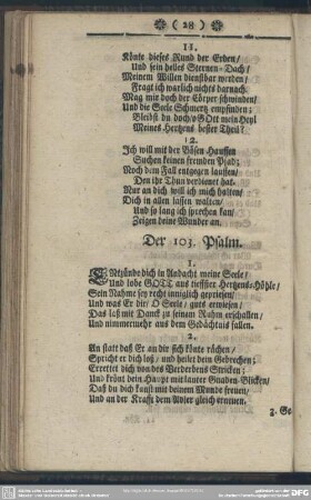 Der 103. Psalm