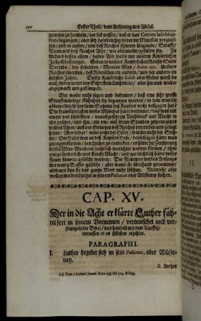 Cap. XV. - Cap. XVI.