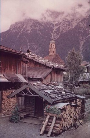 Mittenwald/Karwendel. Bauernhof