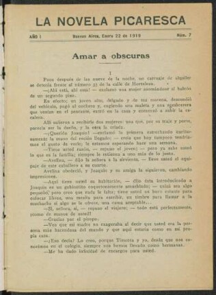 1919000700: Amar a obscuras