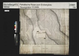 Katharina Fundgrube bei Raschau, Tagegegend und Zubehör im Raschauer Kommun Wald