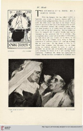 25.1905 =Nr. 97: The etchings of W. Monk