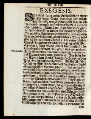 Exegesis.