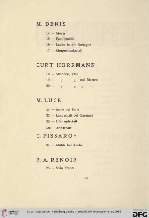 M. Luce (Nr. 21-23a)