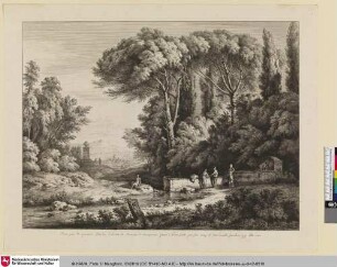 [Paysage; d'après Le Poussin]