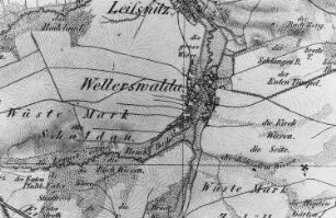 Liebschützberg-Wellerswalde. Oberreit, Sect. Oschatz, 1839/40