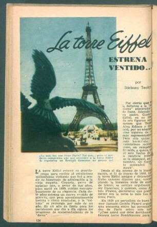 La torre Eiffel - estrena vestido ...