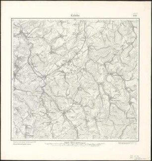 Meßtischblatt 2727 : Eslohe, 1896 : Eslohe. - Aufn. 1894. - 1:25000. - [Berlin]: Reichsamt für Landesaufnahme, 1896. - 1 Kt.