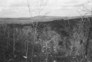 Blick vom Kiturika-Plateau : Blick in eine Savannenlandschaft