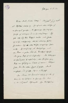 Brief 46: 01.05.1912