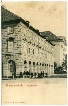 Theresienstadt. Hauptwache