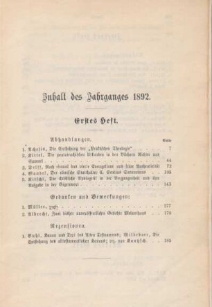 799-802 Inhaltsverzeichnis Hefte 1-4