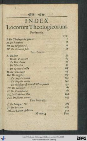 Index Locorum Theologicorum.