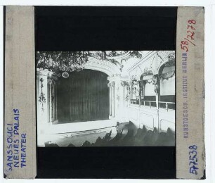 Potsdam, Sanssouci Neues Palais,Potsdam, Sanssouci, Theater im Neuen Palais