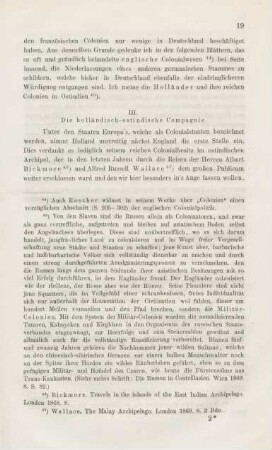 III. Die holländisch-ostindische Compagnie