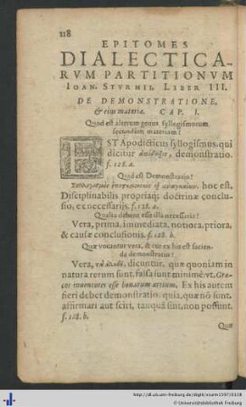 Liber III. De Demonstratione