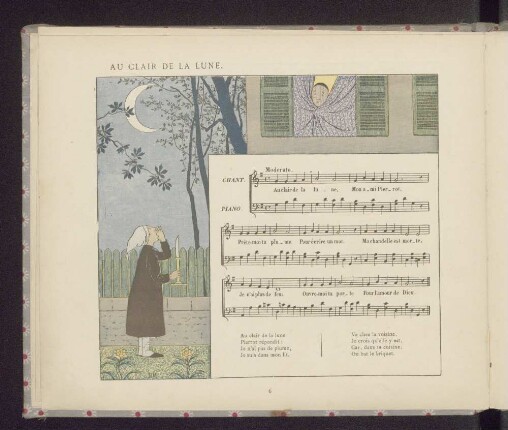 AU CLAIR DE LA LUNE.