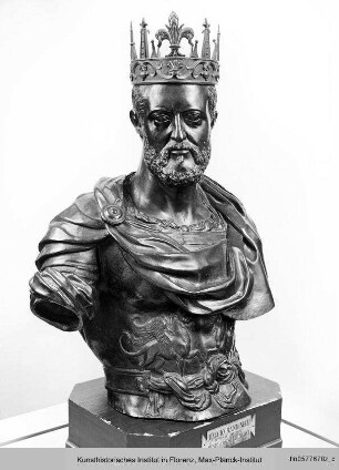 Büste des Cosimo I. de' Medici mit Krone