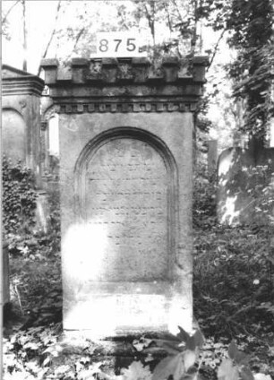 Grabstein 875