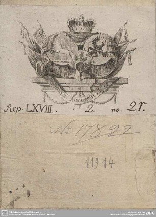 Exlibris: Friedrich August, Herzog von Braunschweig-Oels.