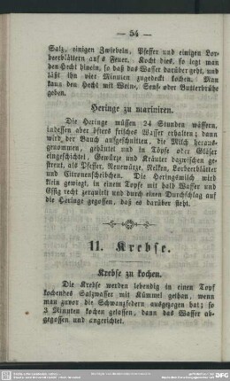 11. Krebse