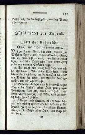 Hülfsmittel zur Tugend.
