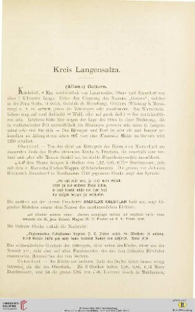Kreis Langensalza