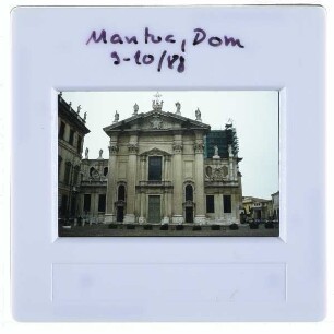 Mantua, Dom : Hauptfassade