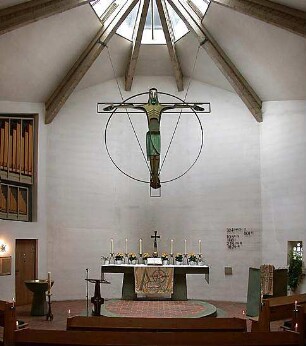 Gulbransson, Olaf Andreas; Schliersee; Christuskirche - Altarraum