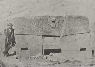 Tor von Tiahuanaco (Sonnentor) in Bolivien, Vorderfront