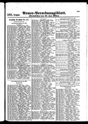 535.Ausgabe. Samstag, 12. Juni 1915