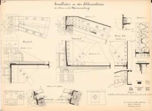 Kanalisierung der Oder Schleuse an der Neißemündung, Riebnig: Schleusentore: Details 1:5
