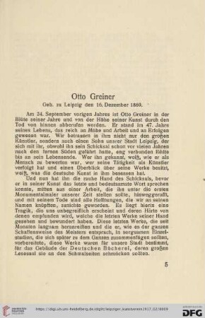 Otto Greiner