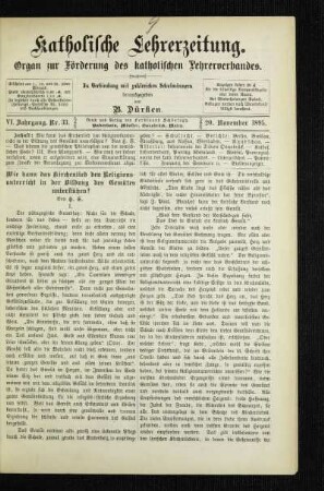 Wie kann das Kirchenlied den Religionsunterricht in der Bildung des Gemütes unterstützen?
