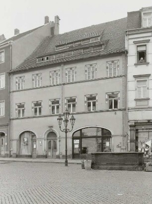 Pirna-Altstadt. Wohnhaus (Altes Amtshaus), Marktseite