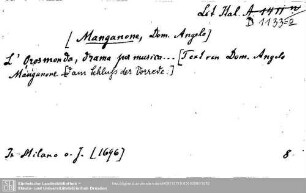 Literatura Italica D 1133
