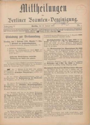 23. Januar-30. Dezember 1893 = Nr. 1-23