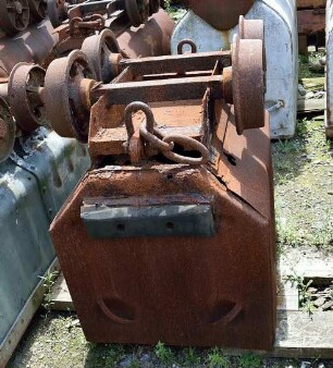 Förderwagen mit Handgriffen