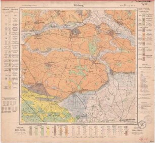 Grad-Abtheilung 44, Blatt 8 [Neue Nr. 3141]: Wildberg : geologische Karte