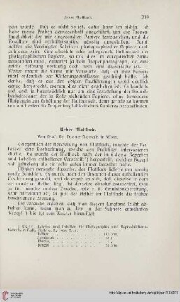 Ueber Mattlack
