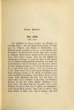 George Eliot, ihr Leben und Schaffen dargestellt nach ihren Briefen und Tagebüchern