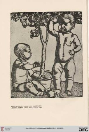 Fritz Boehle als Graphiker