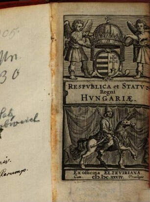 Respvblica et Statvs Regni Hvngariæ