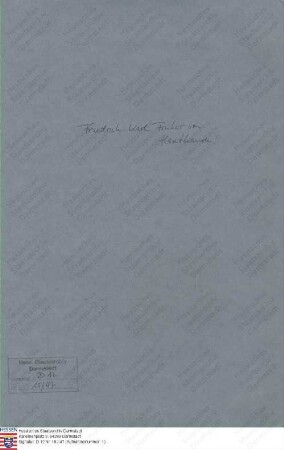 Haxthausen, Friedrich Karl Freiherr v., sowie dessen Sohn