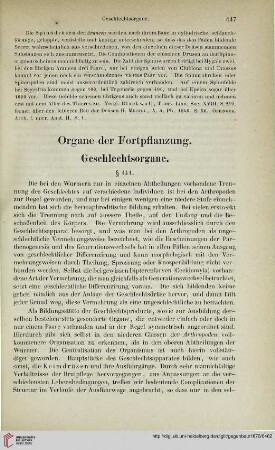 Organe der Fortpflanzung
