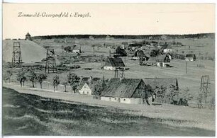 Zinnwald. Blick auf Zinnwald-Georgenfeld