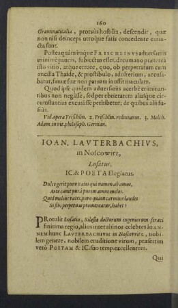 Ioan. Lauterbachius